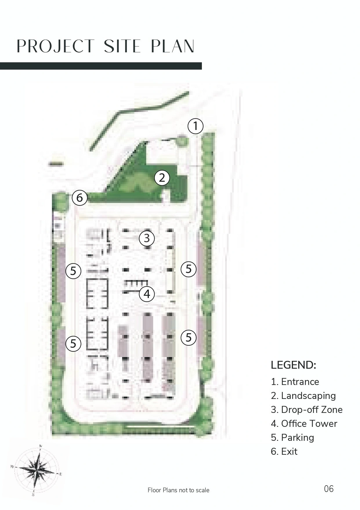 Site plan floor plan